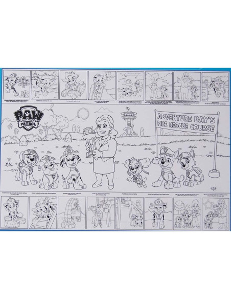 Póster Gigante para Colorear Patrulla Canina - 100x70 cm Póster Gigante para Colorear Patrulla Canina - 100x70 cm