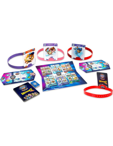 Juego de Cartas Hedbanz Paw Patrol La Película Poderosa Juego de Cartas Hedbanz Paw Patrol La Película Poderosa