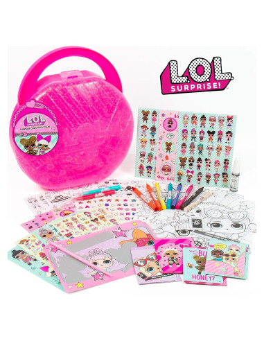 Estuche de Creatividad L.O.L. Surprise! Rosa Fucsia DIY