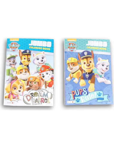 Libro para Colorear Paw Patrol Bendon con 24 Crayones