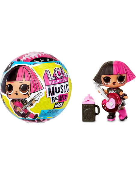 Muñeca LOL Surprise Remix Rock Lil Sisters - 7 Sorpresas Muñeca LOL Surprise Remix Rock Lil Sisters - 7 Sorpresas