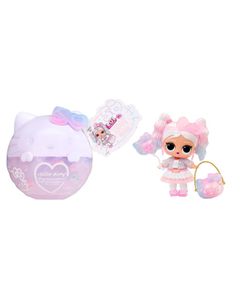 Muñeca L.O.L. Surprise Hello Kitty Miss Pearly 50 Aniversario Muñeca L.O.L. Surprise Hello Kitty Miss Pearly 50 Aniversario