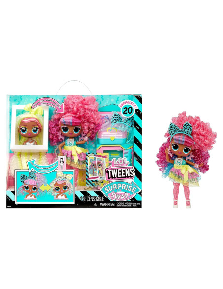 Muñeca L.O.L. Surprise! Tweens Curls-2-Crimps Cora Muñeca L.O.L. Surprise! Tweens Curls-2-Crimps Cora