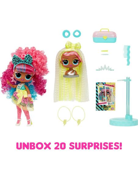 Muñeca L.O.L. Surprise! Tweens Curls-2-Crimps Cora Muñeca L.O.L. Surprise! Tweens Curls-2-Crimps Cora