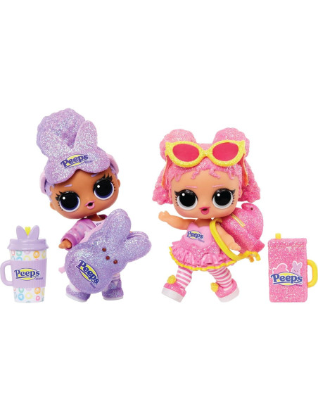Muñeca L.O.L. Surprise! Ama Mini Dulces Peeps Conejito Acogedor - 7 Sorprisas, Edición Limitada Muñeca L.O.L. Surprise! Ama Mini Dulces Peeps Conejito Acogedor - 7 Sorprisas, Edición Limitada