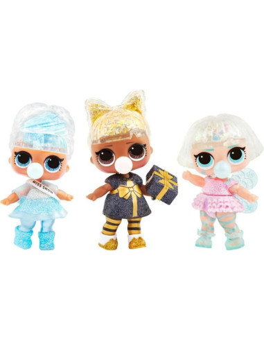 Muñeca L.O.L. Surprise! Glitter Globe Disco Invernal 8 Sorpresas