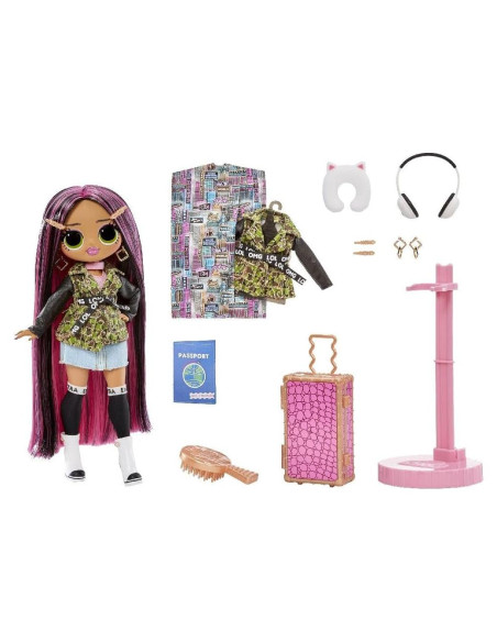 Muñeca de Moda LOL Surprise OMG City Babe Viaje Mundial 15 Sorprisas Muñeca de Moda LOL Surprise OMG City Babe Viaje Mundial 15 Sorprisas