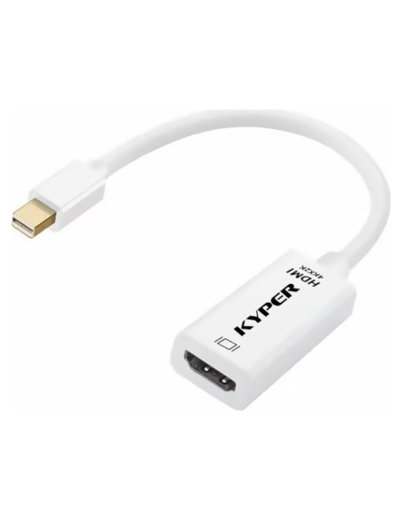 Adaptador Mini DisplayPort a HDMI 4K Kyper US-2788 Adaptador Mini DisplayPort a HDMI 4K Kyper US-2788
