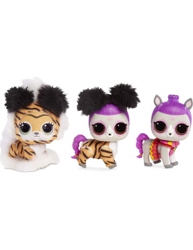 L.O.L. Surprise! Mascotas Esponjosas Disco Invernal 9 Sorpr.
