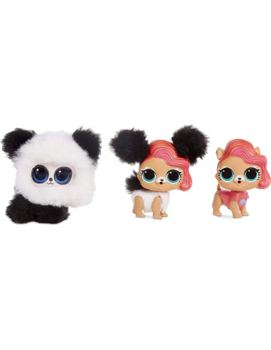 L.O.L. Surprise! Mascotas Esponjosas Disco Invernal 9 Sorpr.