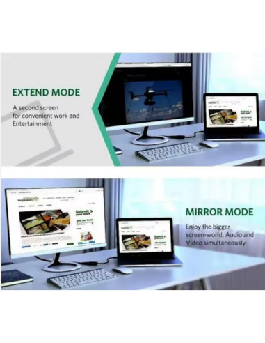 Adaptador Mini DisplayPort a HDMI 4K Kyper US-2788