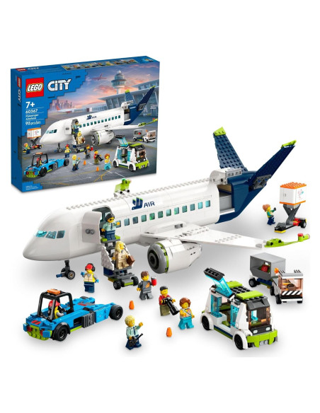 Avión de Pasajeros LEGO City 60367 - Juguete de Construcción Avión de Pasajeros LEGO City 60367 - Juguete de Construcción