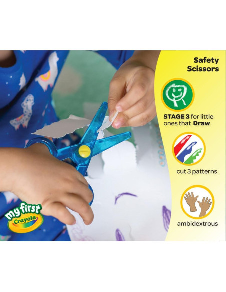 Tijeras de Seguridad Crayola 3 Piezas para Niños Tijeras de Seguridad Crayola 3 Piezas para Niños