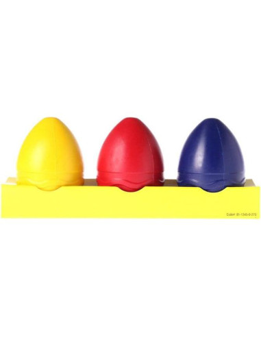 Crayola Mis Primeros Crayones Huevo 3 Piezas Lavables
