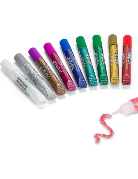 Bolígrafos de Pegamento Brillante Crayola 9 Unidades 10 ml Bolígrafos de Pegamento Brillante Crayola 9 Unidades 10 ml