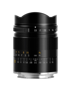 Lente TTArtisan 21mm F1.5 para Cámaras Sony E-Mount Negro