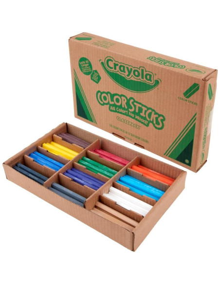 Lápices de Colores Crayola 120 Piezas Sin Madera Lápices de Colores Crayola 120 Piezas Sin Madera