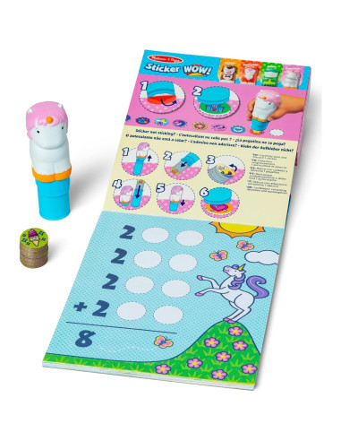 Melissa & Doug Bloc de Actividades Tigre 24 Páginas + 300 Pegatinas