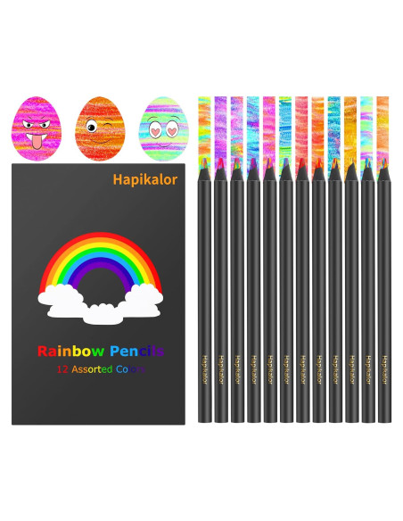 Lápices de Colores Jumbo Hapikalor 12 Colores Multicolor Lápices de Colores Jumbo Hapikalor 12 Colores Multicolor