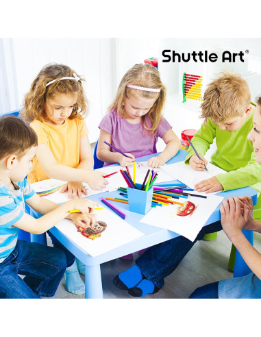Lápices de Colores Shuttle Art 408 Paquetes Multicolor