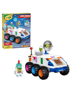Automóvil Crayola Cruiser Lunar 507 Piezas con Satélite