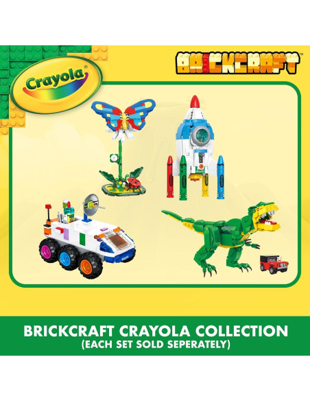 Automóvil Crayola Cruiser Lunar 507 Piezas con Satélite Automóvil Crayola Cruiser Lunar 507 Piezas con Satélite