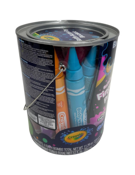 Cubeta de Actividad de Baño Crayola Set Neón 30 Piezas Cubeta de Actividad de Baño Crayola Set Neón 30 Piezas