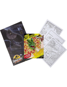 Páginas para Colorear Crayola Jurassic Park 28 Páginas 2