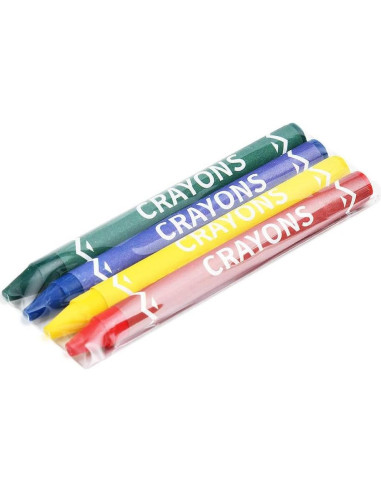 Crayones Madisi 240 unidades 4 colores para aula