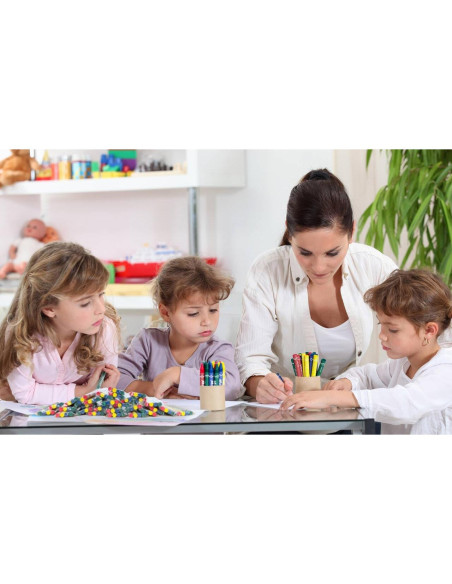 Crayones Madisi 240 unidades 4 colores para aula Crayones Madisi 240 unidades 4 colores para aula