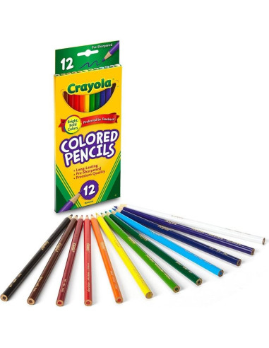 Lápices de Colores Crayola 24 Piezas Multicolor