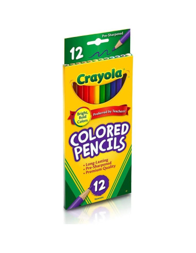 Lápices de Colores Crayola 24 Piezas Multicolor