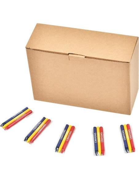 Crayones Madisi 600 unidades en 200 paquetes a granel Crayones Madisi 600 unidades en 200 paquetes a granel