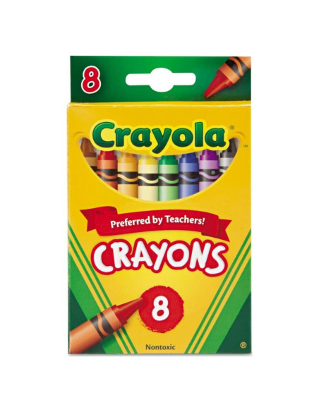 Crayones Crayola 8 Colores Pegables Set de 6 Crayones Crayola 8 Colores Pegables Set de 6