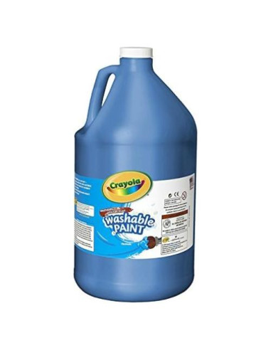 Pintura Lavable Crayola 3,79L Azul Mate Galón