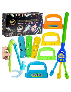 Set de Soportes para Tiza de Acera BEROXII 9 Piezas