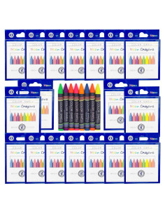 Packs de Crayones Neón Color Swell - 18 Cajas de 8 Crayones
