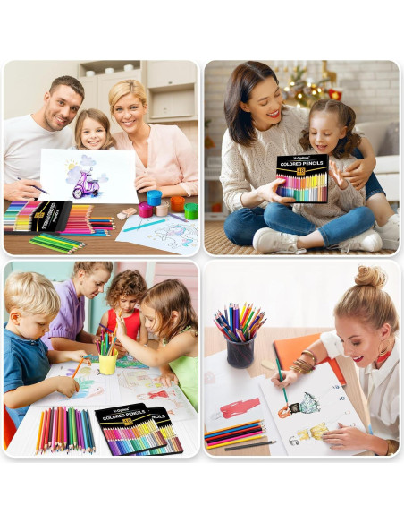 Set de 48 Lápices de Colores V-Opitos Pre-afilados Set de 48 Lápices de Colores V-Opitos Pre-afilados