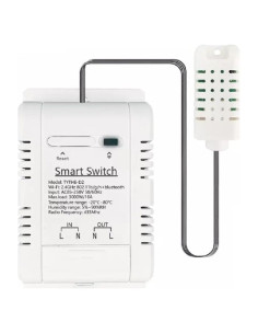 Controlador de Temperatura y Humedad WiFi MHCOZY 16A