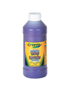 Pintura Lavable Crayola 473ml Violeta - Paquete de 16