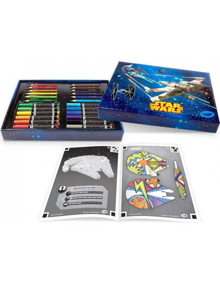 Portafolio de Diseño Virtual Crayola Star Wars 20 Páginas Portafolio de Diseño Virtual Crayola Star Wars 20 Páginas
