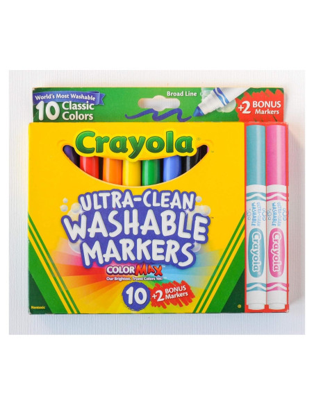 Marcadores Lavables Crayola 5 Unidades Multicolor Marcadores Lavables Crayola 5 Unidades Multicolor