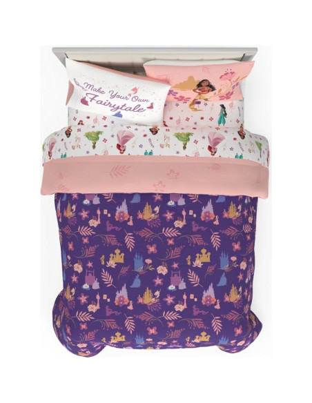 Juego de Cama Disney Princess Franco 5 Piezas Reina Reciclado Juego de Cama Disney Princess Franco 5 Piezas Reina Reciclado