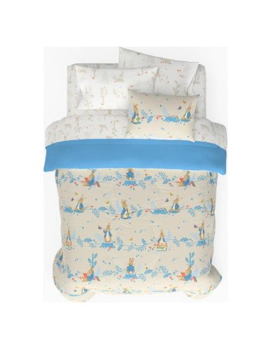 Juego de Cama Franco Peter Rabbit 7 Piezas Microfibra