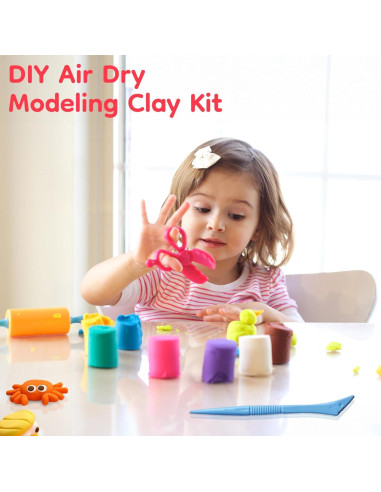 Kit de Arcilla M&G 36 Colores No Tóxica para Niños