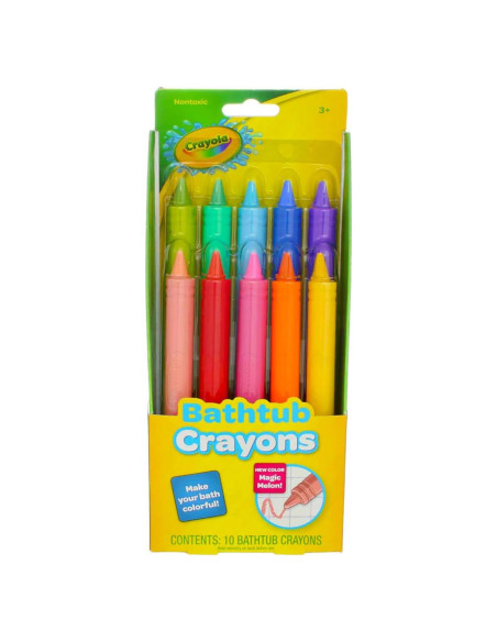 Crayones de Baño Crayola 10 Colores Multicolor Crayones de Baño Crayola 10 Colores Multicolor