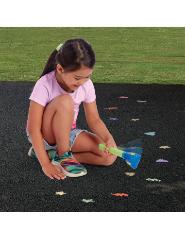 Stick de Sello Tiza Loca Genial - 4 Colores Vibrantes