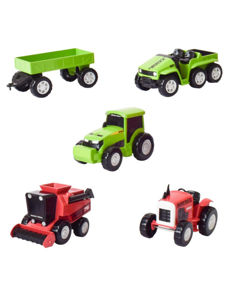 Conjunto de Vehículos de Granja Maxx Action 5pk - Sunny Days Conjunto de Vehículos de Granja Maxx Action 5pk - Sunny Days
