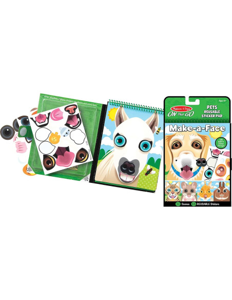 Almohadillas de Calcomanías Reutilizables Melissa & Doug 3-Pack Almohadillas de Calcomanías Reutilizables Melissa & Doug 3-Pack