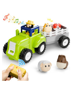 Tractor de Granja iPlay, Control Remoto para Bebés 0.69 kg